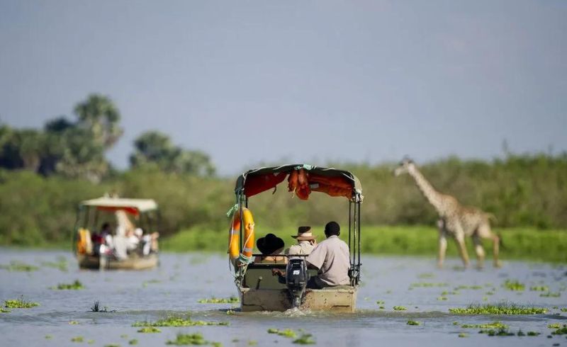 Boat Safari in Selous | Selous Game Reserve Tanzania | Nyerere National Park