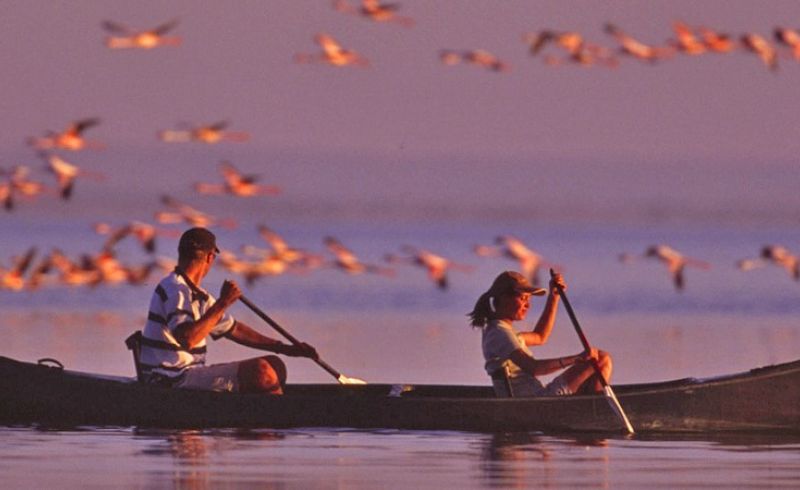 Canoe safaris in Lake Manyara National Park |Best canoeing safaris in tanzania