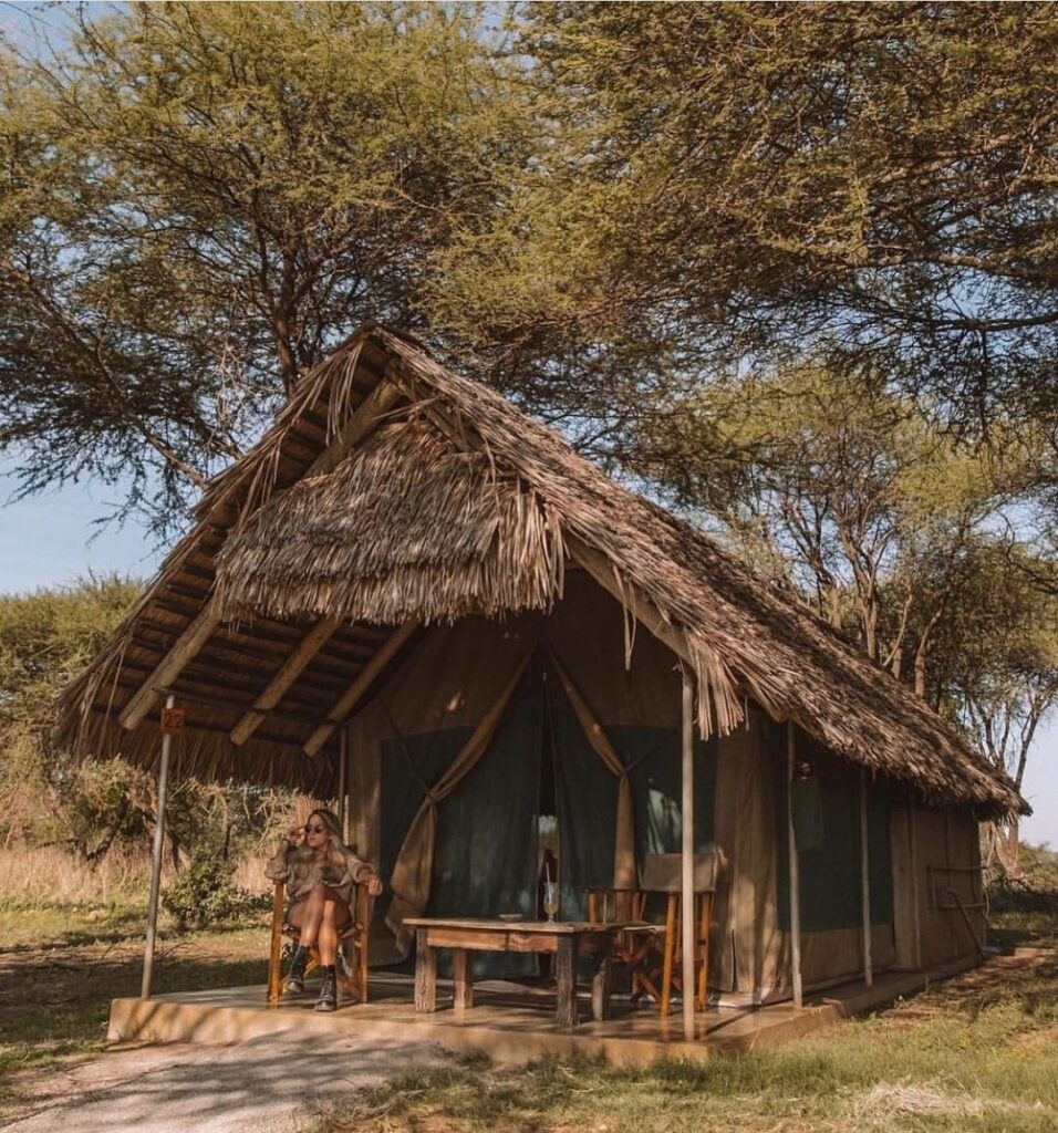 Enjoying the view from Tent 22 ️ | Accommodation in Tarangire National Park